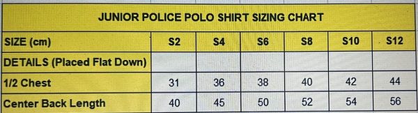Junior Police <br>Polo Shirt - Image 4