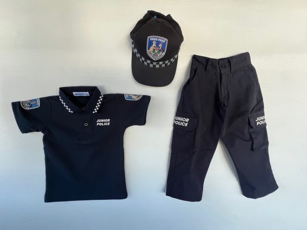 Junior Police Shirt, Pants and Cap Special